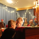 MC playing his piece